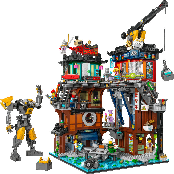 NINJAGO® City werkplaatsen