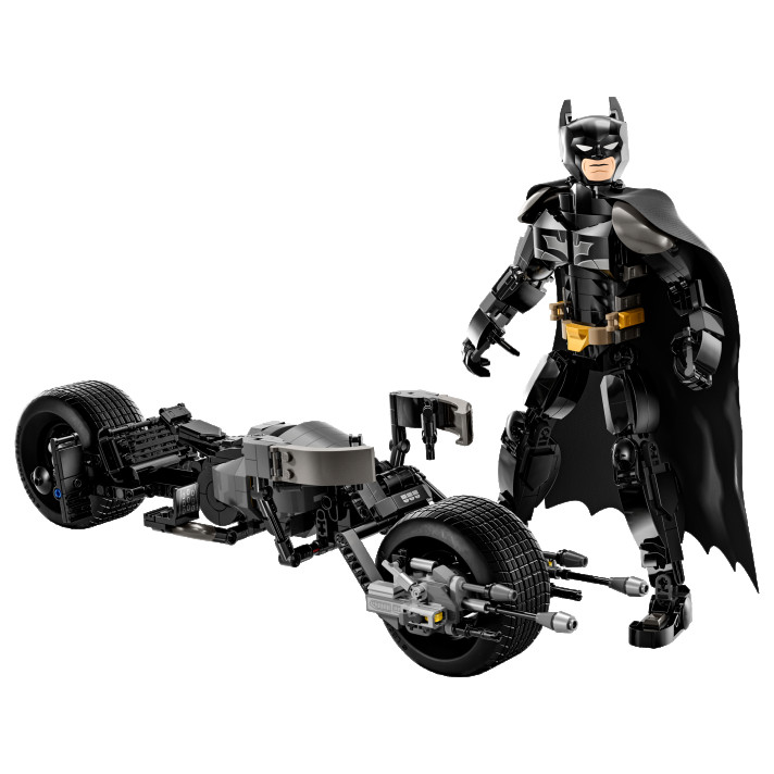 Batman™ bouwfiguur en de Bat-Pod motor