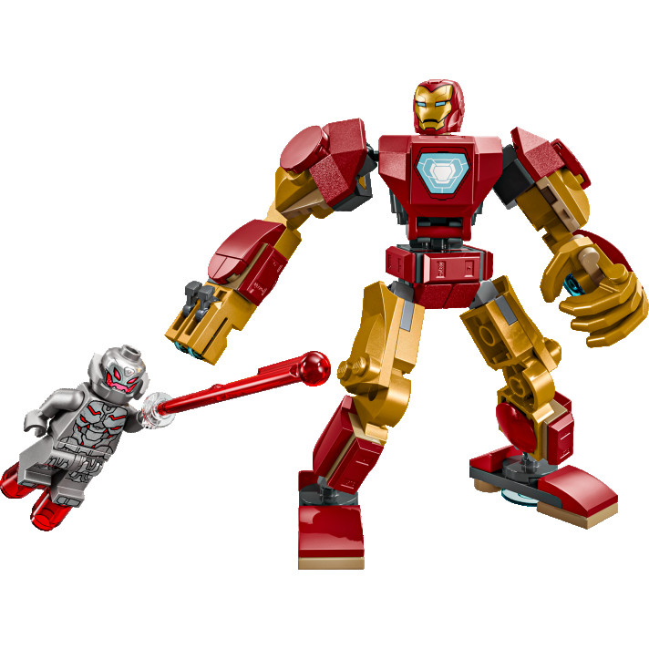 Iron Man mecha vs. Ultron