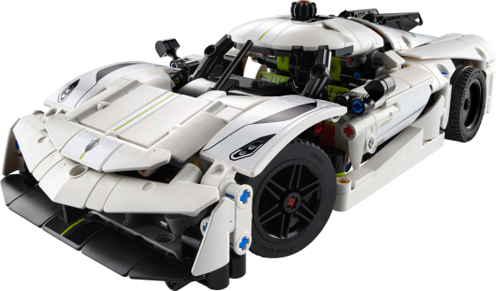 Koenigsegg Jesko Absolut witte hypercar