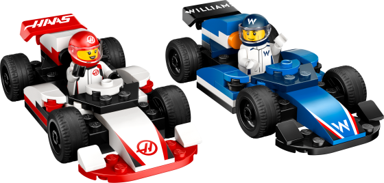 F1® Williams Racing en Haas F1® racewagens