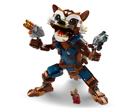 Rocket en Baby Groot