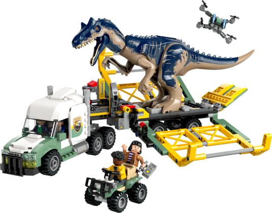 Dinosaurusmissies: Allosaurus transporttruck